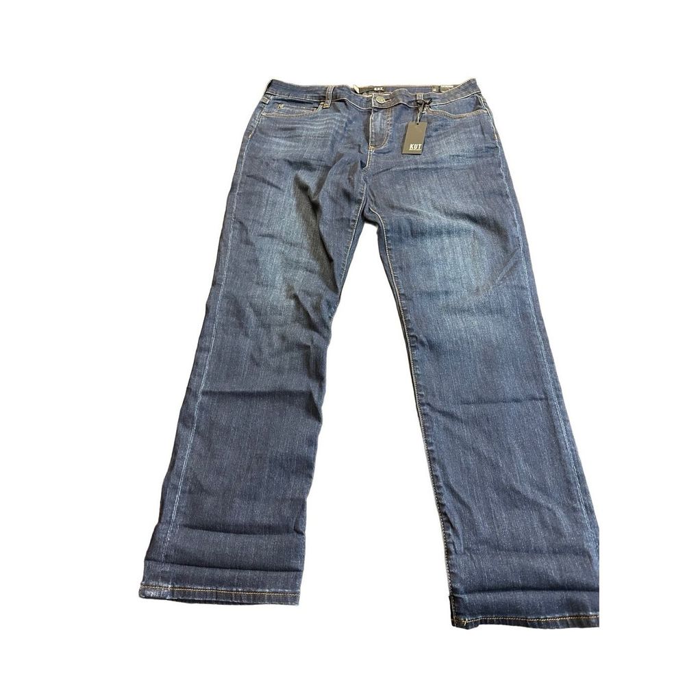 NWT KUT from Kloth Catherine Boyfriend Dark Wash Women’s Jeans Size 14￼